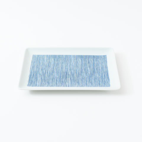 Kuvio Stripe Hasami Square Plate