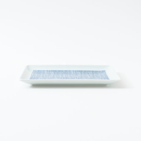 Kuvio Stripe Hasami Square Plate