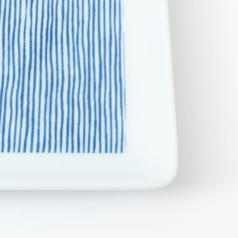 Kuvio Stripe Hasami Square Plate