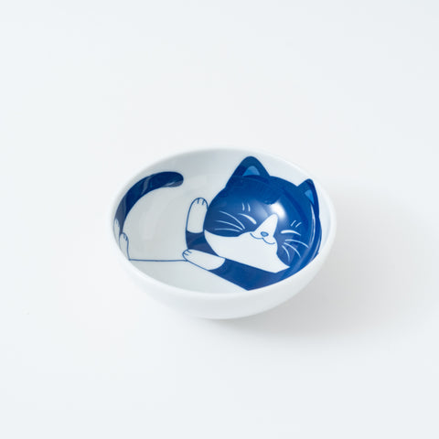 Neko Chigura Cat  Mino Kobachi Bowl Small