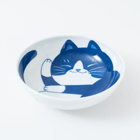 Neko Chigura Cat  Mino Kobachi Bowl Medium