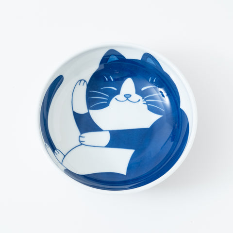 Neko Chigura Cat  Mino Kobachi Bowl Medium