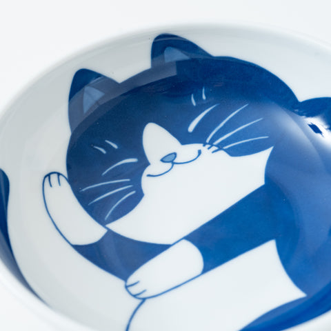 Neko Chigura Cat  Mino Kobachi Bowl Medium