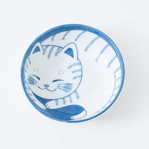 Neko Chigura Cat  Mino Kobachi Bowl Medium
