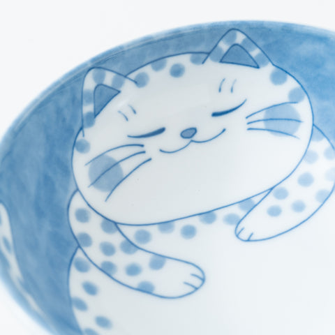Neko Chigura Cat  Mino Kobachi Bowl Small