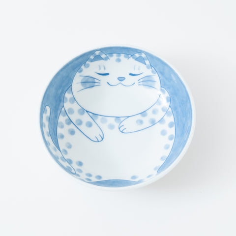 Neko Chigura Cat  Mino Kobachi Bowl Medium