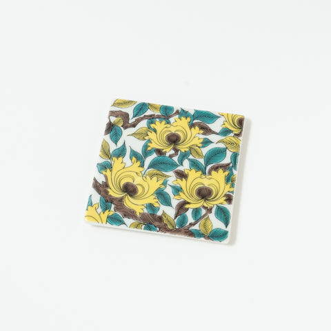 Seikou Kiln Traditional Pattern  Kutani Coaster