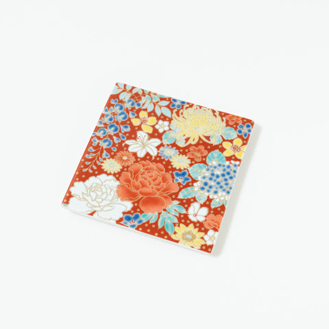 Seikou Kiln Traditional Pattern  Kutani Coaster