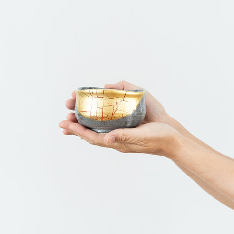 Kinsai  Kutani Matcha Bowl