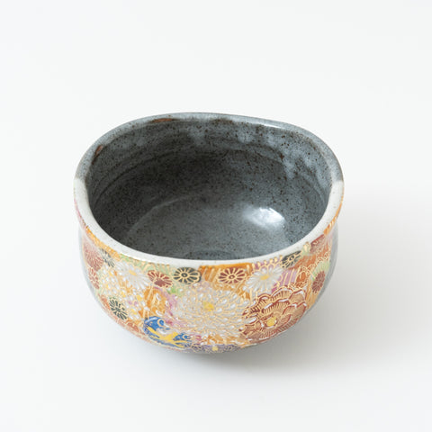 Hideyama Hanazume  Kutani Matcha Bowl