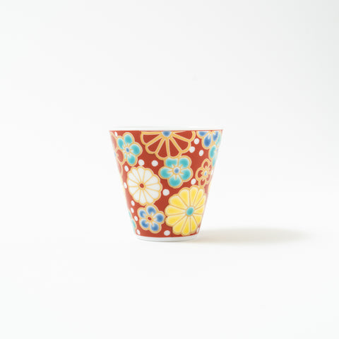 Seikou Kiln Traditional Pattern  Kutani Sake Cup