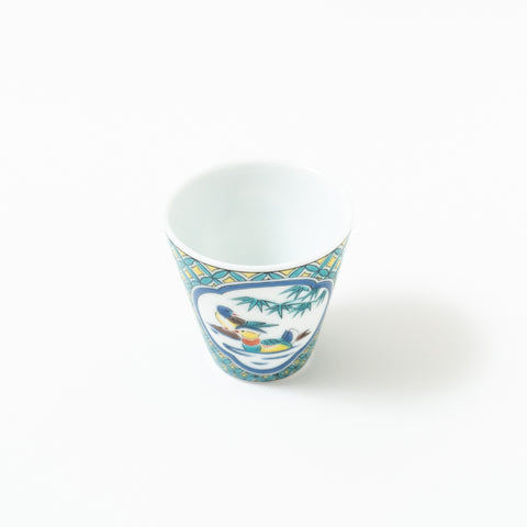 Seikou Kiln Traditional Pattern  Kutani Sake Cup