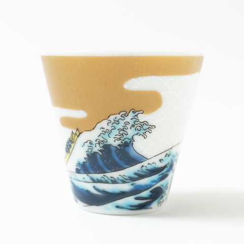 Seikou Kiln Traditional Pattern  Kutani Sake Cup