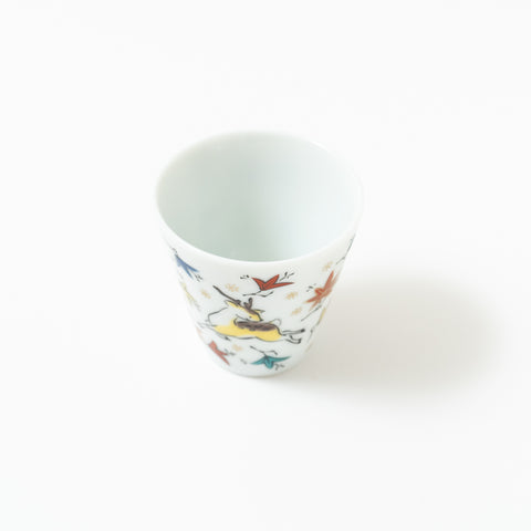 Seikou Kiln Traditional Pattern  Kutani Sake Cup