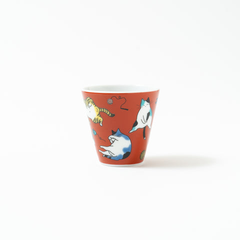 Seikou Kiln Traditional Pattern  Kutani Sake Cup