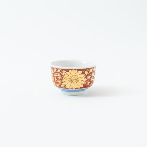 Jidai Kutani Ochoko Kutani Sake Cup Set
