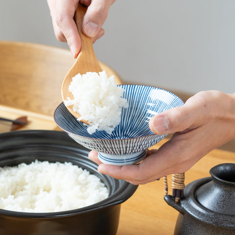 Fukuhou Kiln Tokusa  Hasami Rice Bowl