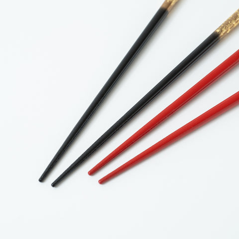 Issou Zuiun Maki-e  Wakasa Lacquerware  Chopstick Set For Two