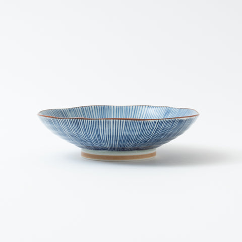 Fukuhou Kiln Tokusa Kutani Serving Bowl