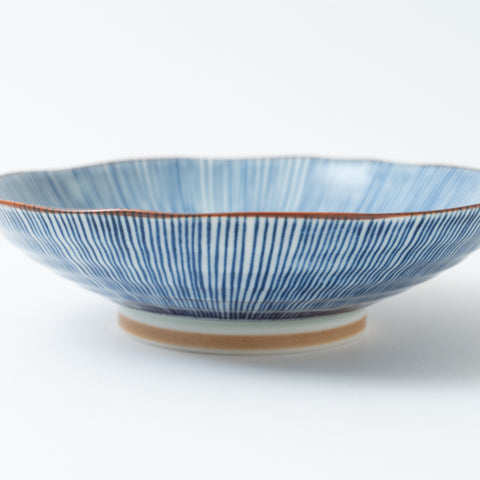 Fukuhou Kiln Tokusa Kutani Serving Bowl