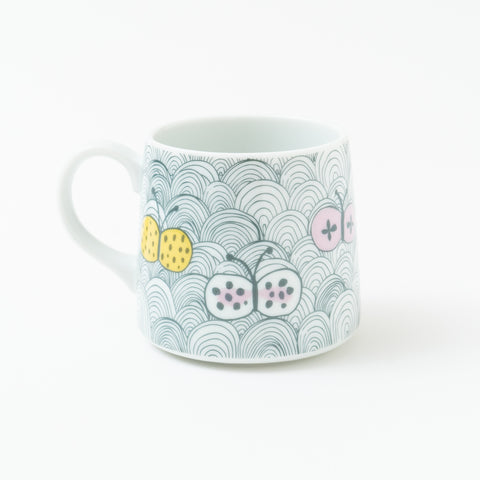 Harekutani Butterfly  Kutani Mug Cup