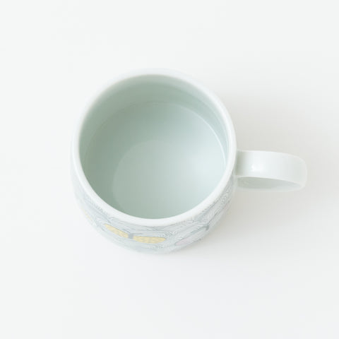 Harekutani Butterfly  Kutani Mug Cup