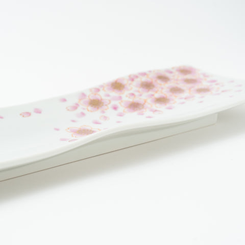 Sakura  Kutani Square Plate