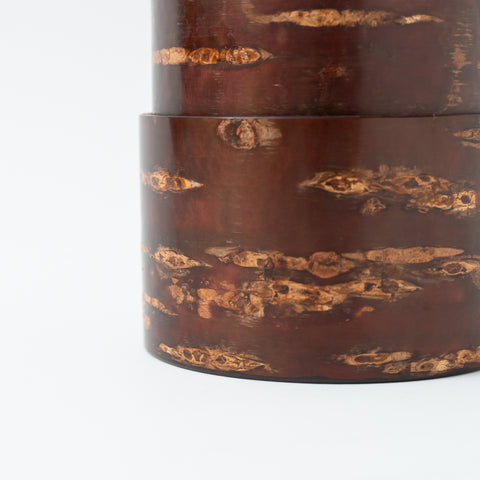 Yatsuyanagi Sakura Akita Cherry Bark Work Tea Canister