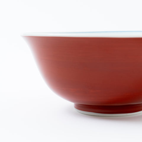 Akagosu Kotobuki Kutani Serving Bowl