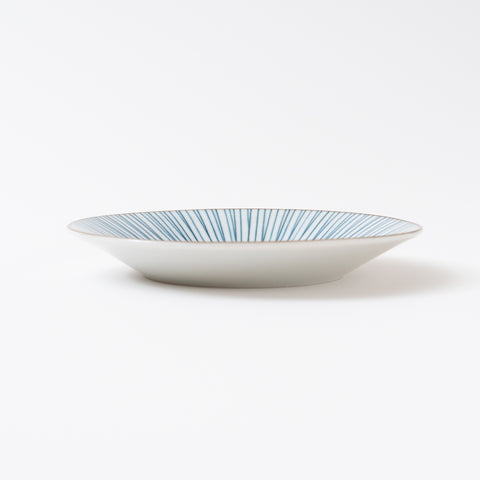 Five Grass Flowers Kutani Side Plate Set