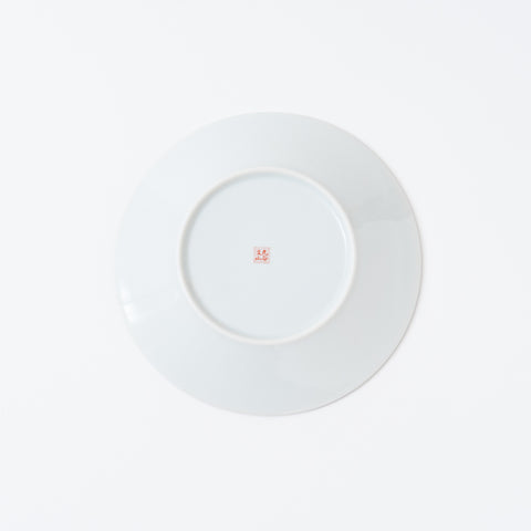 Five Grass Flowers Kutani Side Plate Set