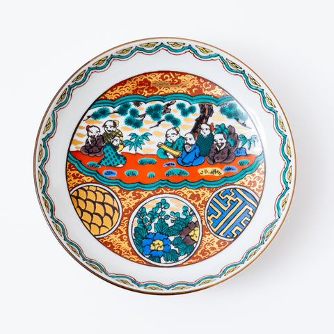 Jidai Traditional Kutani Side Plate Set