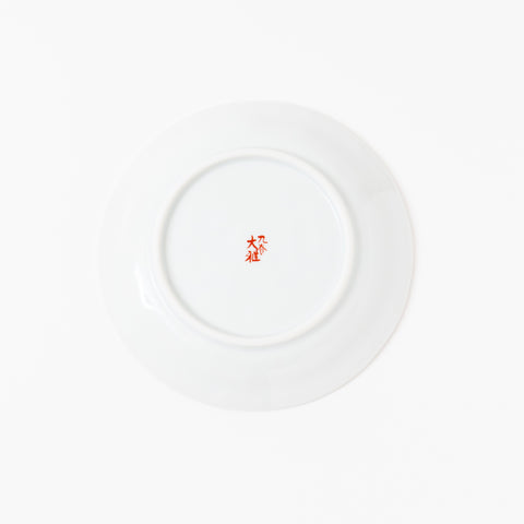 Akagosu Kutani Side Plate Set