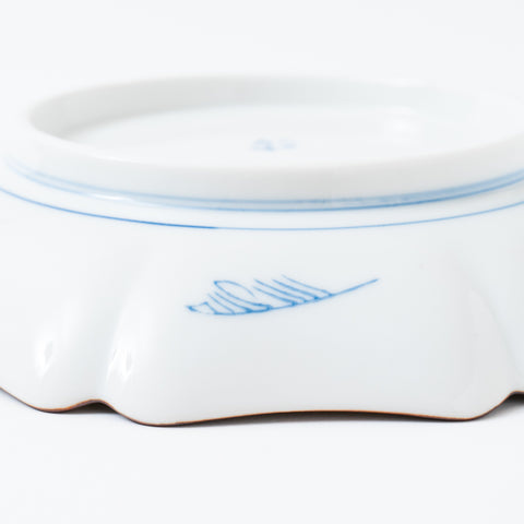 Underglaze Blue Tresure Kutani Side Plate Set