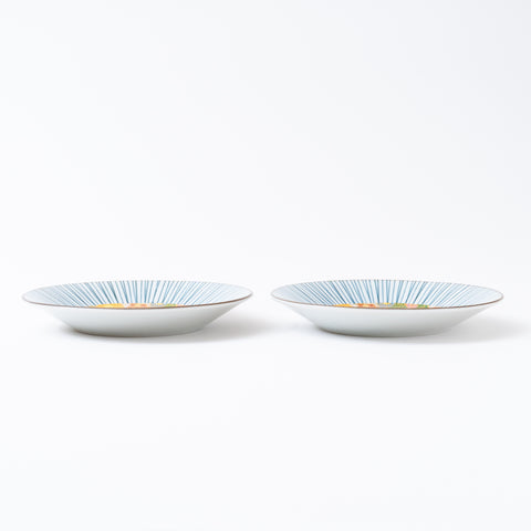 Hanazume Kutani Side Plate Set