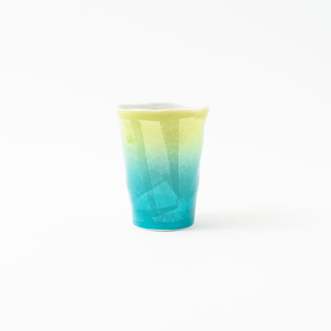 Sprout Green Ginsai Kutani Tumbler