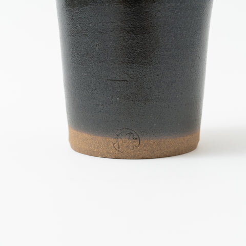 Black Glazed Kutani Tumbler