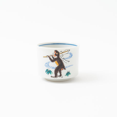 The Twelve Chinese Zodiac Kutani Sake Cup Set