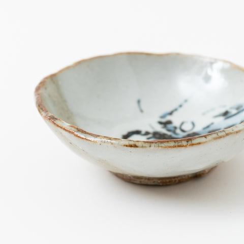 Prawn and Sea Bream Kutani Sake Cup Pair