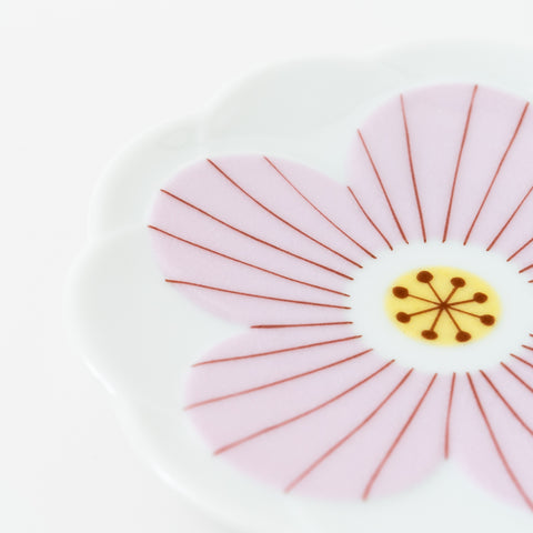 Harekutani Flower Kutani Sauce Plate