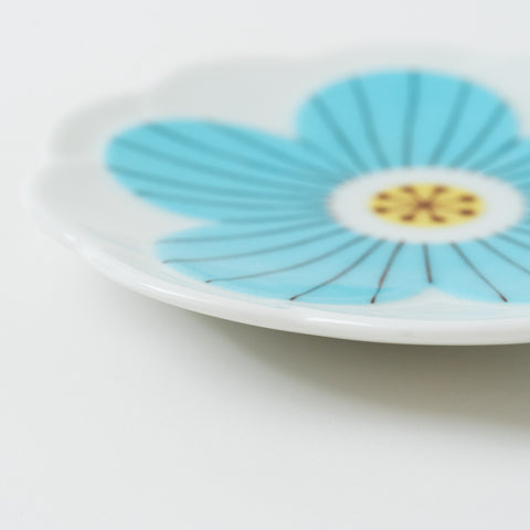 Harekutani Flower Kutani Sauce Plate