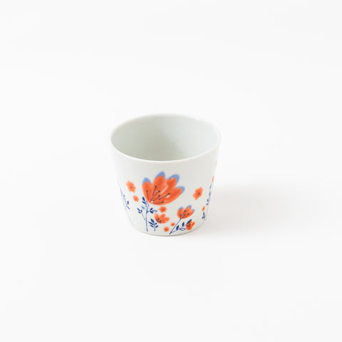 Harekutani Spring Flower Kutani Sake Cup