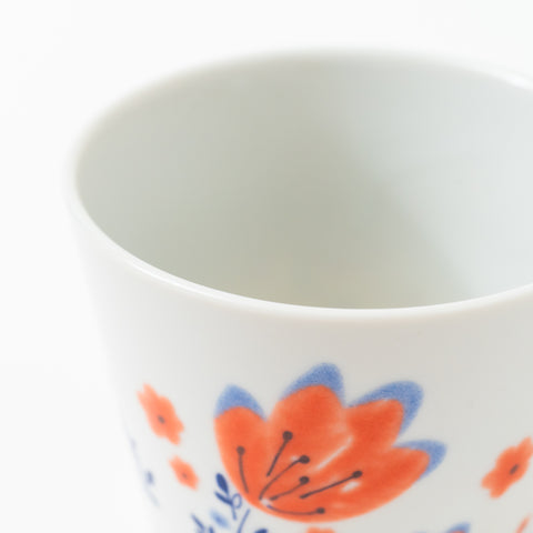 Harekutani Spring Flower Kutani Sake Cup