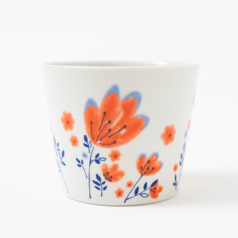 Harekutani Spring Flower Kutani Sake Cup