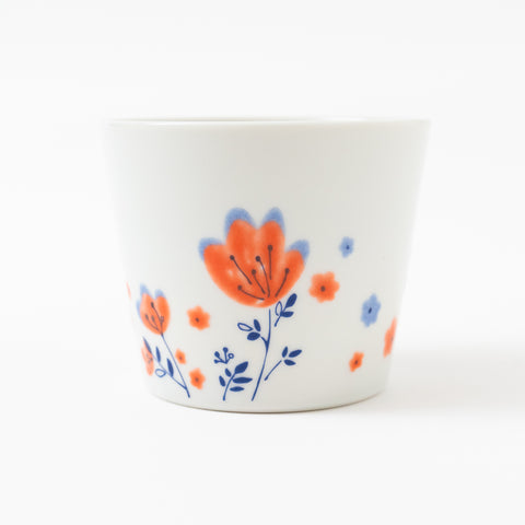 Harekutani Spring Flower Kutani Sake Cup