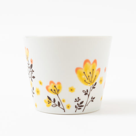 Harekutani Spring Flower Kutani Sake Cup