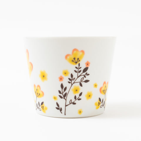 Harekutani Spring Flower Kutani Sake Cup