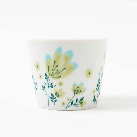 Harekutani Spring Flower Kutani Sake Cup