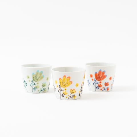 Harekutani Spring Flower Kutani Sake Cup