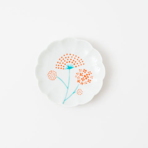 Harekutani Rinka Kutani Sauce Plate Set